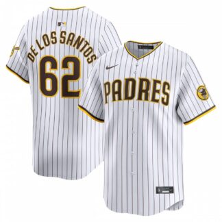 Enyel De Los Santos San Diego Padres Nike Home Limited Player Jersey – White