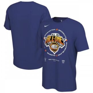 prime‑ Men's New Yok Knicks Royal 2023 Playoffs T-Shirt ‑uniform