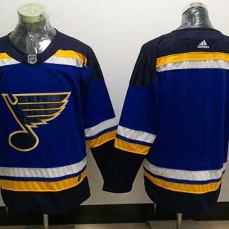 St. Louis Blues Blank Blue Adidas Stitched Jersey