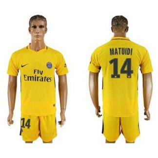 Paris Saint-Germain #14 Matuidi Away Soccer Club Jersey