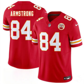 Men's Kansas City Chiefs #84 Andrew Armstrong Red 2026 F.U.S.E. Vapor Untouchable Limited Stitched Football Jersey