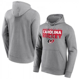 Carolina Hurricanes Fanatics Branded Gain Ground Hoodie - Sports Grey