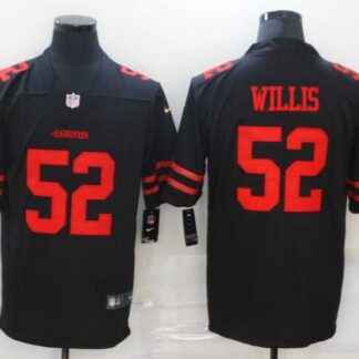 Nike 49ers 52 Patrick Willis Black Vapor Untouchable Limited Jersey Dzhi
