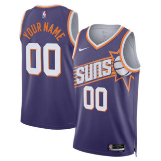 Men's Phoenix Suns Nike Purple Swingman Icon Edition Custom Jersey