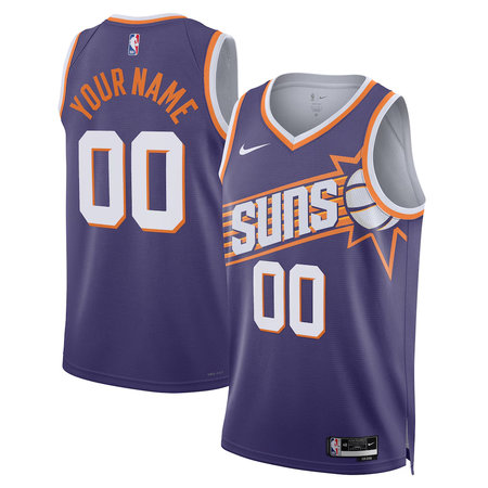 Men's Phoenix Suns Nike Purple Swingman Icon Edition Custom Jersey