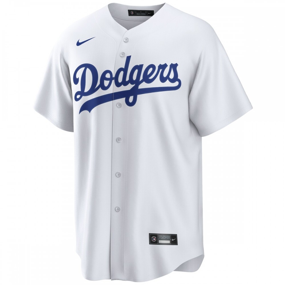 Shohei Ohtani Los Angeles Dodgers Nike Home Replica Player Jersey - White - Image 2