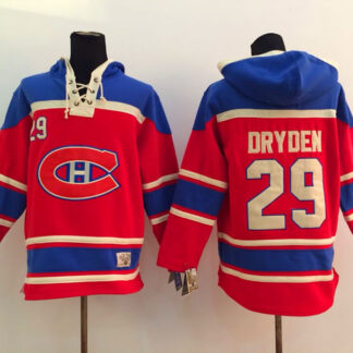 Montreal Canadiens #29 Dryden Red Hoodie