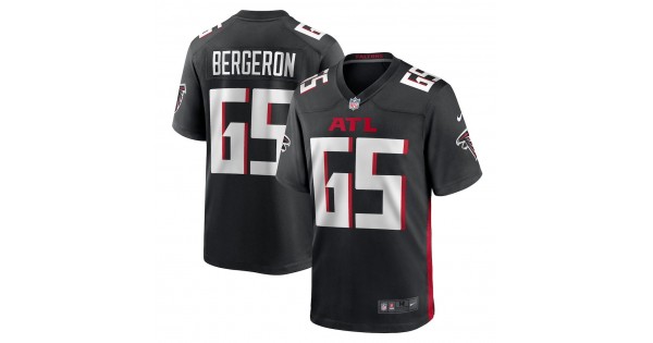 Matthew Bergeron Atlanta Falcons Nike Vapor F.U.S.E. Limited Jersey - Black - Image 2