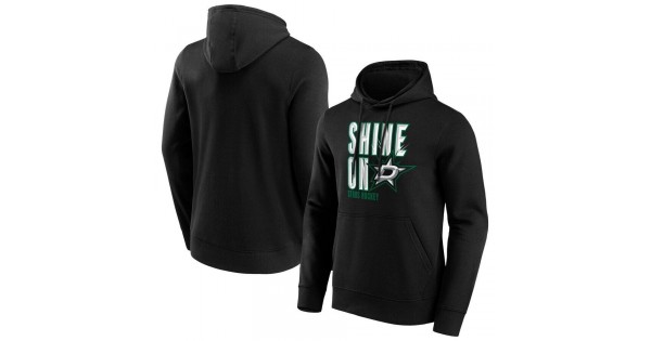 Dallas Stars Fanatics Branded Hometown Graphic Hoodie - Black - Image 2