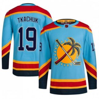 Matthew Tkachuk Florida Panthers Reverse Retro 2.0 Jersey - Light Blue