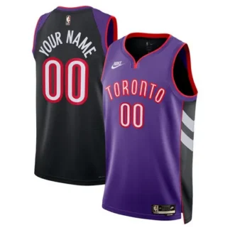 Women's Toronto Raptors Nike Purple Swingman Classic Edition Custom Jersey