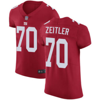 Nike New York Giants #70 Kevin Zeitler Red Alternate Men’s Stitched NFL Vapor Untouchable Elite Jersey