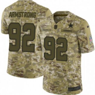 Nike Dallas Cowboys #92 Dorance Armstrong Camo Men’s Stitched NFL Limited 2018 Salute To Service Jersey