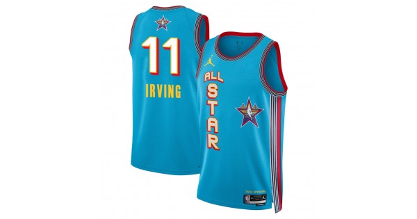 Kyrie Irving Jordan Brand Unisex Light Blue 2025 NBA All-Star Game Swingman Player Jersey - Image 2