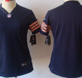 prime‑ Nike Chicago Bears Blank Blue Limited Womens Jersey ‑uniform
