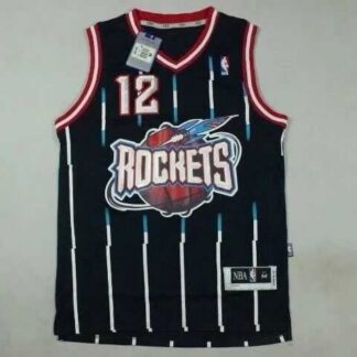Rockets 12 Dwight Howard Navy Swingman Stitched NBA Jersey