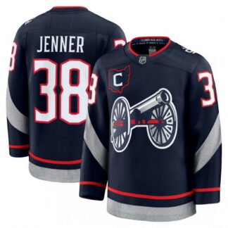 Boone Jenner Columbus Blue Jackets 2025 NHL Stadium Series Premium Jersey - Navy