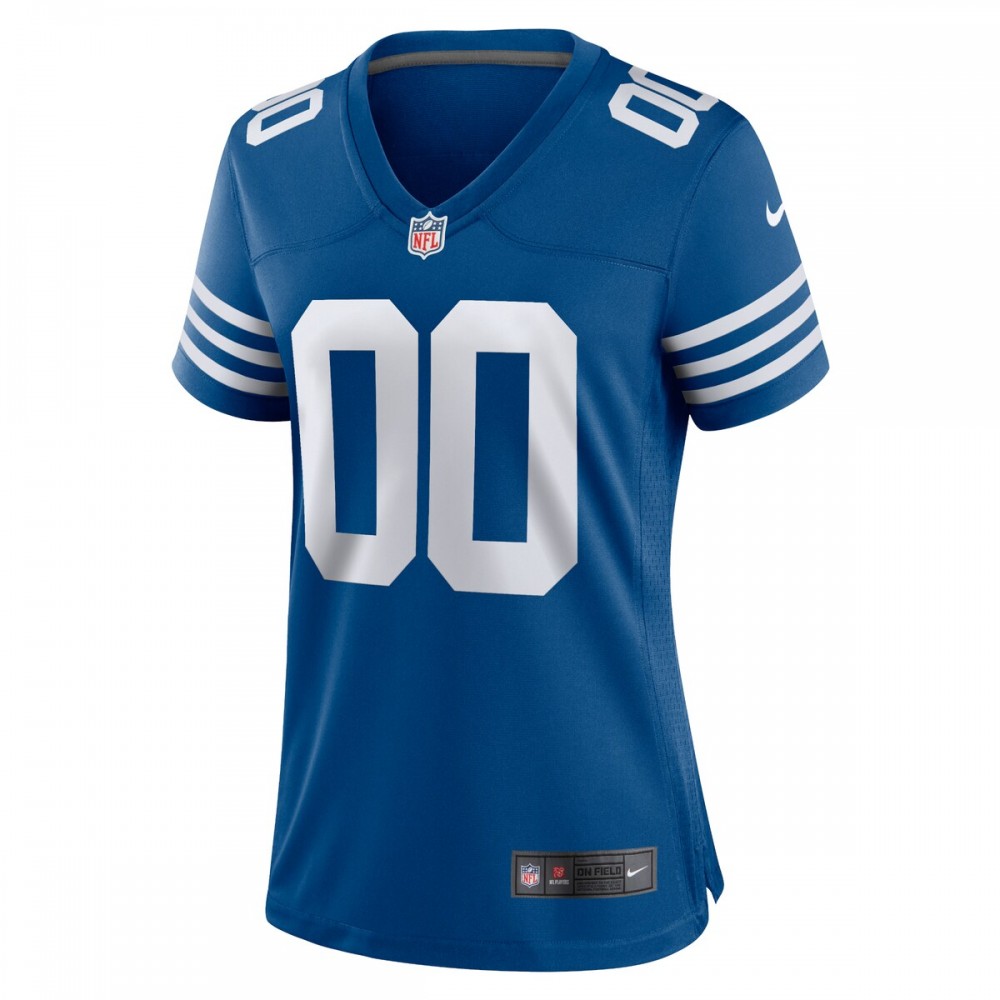 Indianapolis Colts Nike Women's Alternate Custom Jersey - Royal - Image 2