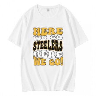 Here We Go Steelers NFL Football T-Shirt