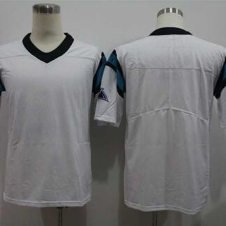 Nike Panthers Blank White Vapor Untouchable Limited Jersey