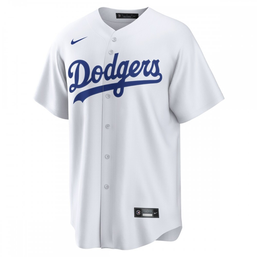 James Outman Los Angeles Dodgers Nike Replica Player Jersey - White - Image 2
