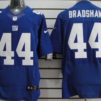 Nike New York Giants #44 Ahmad Bradshaw Blue Elite Jersey