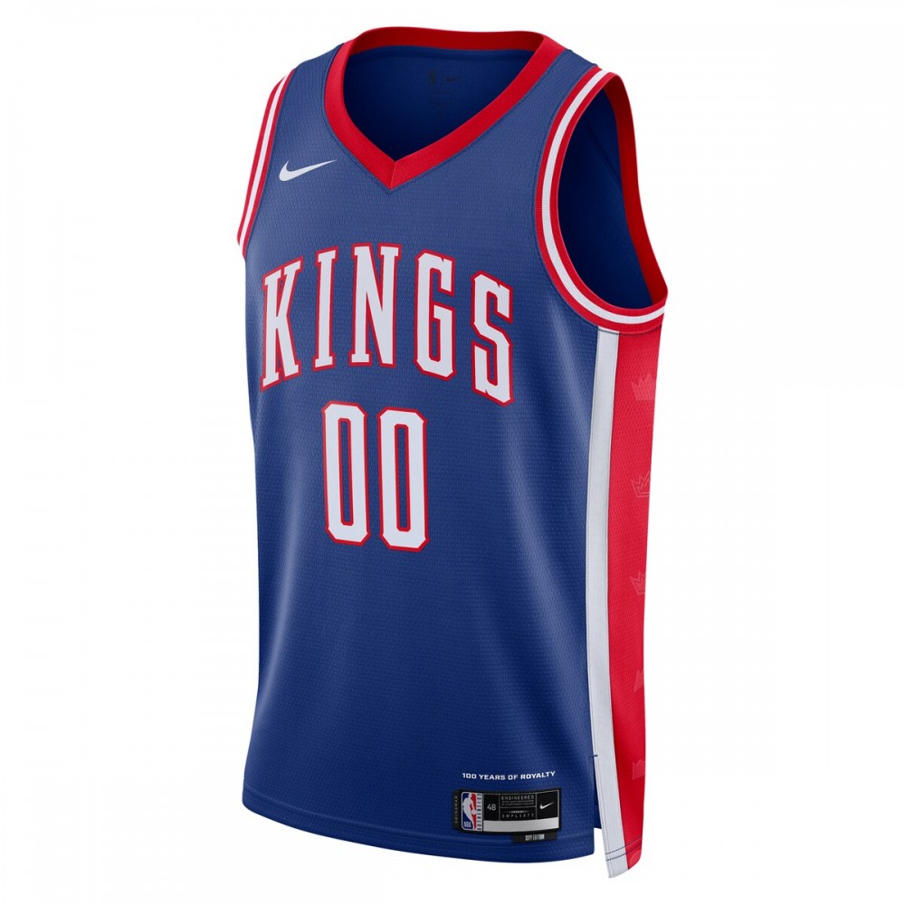 Sacramento Kings Nike Unisex 2024/25 Custom Swingman Jersey - City Edition - Blue - Image 2