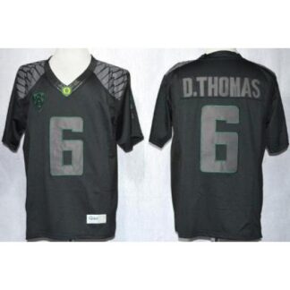 Oregon Duck 6 De’Anthony Thomas Blackout College Football Limited NCAA Jerseys