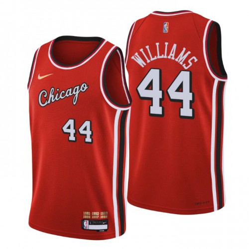 Chicago Chicago Bulls #44 Patrick Williams Men’s Nike Red 2021/22 Swingman NBA Jersey – City Edition Men’s