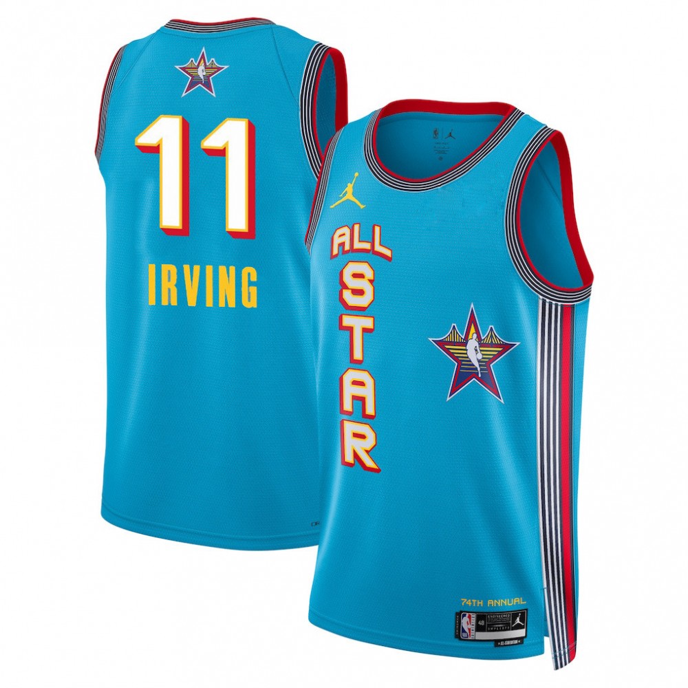 Kyrie Irving Jordan Brand Unisex Light Blue 2025 NBA All-Star Game Swingman Player Jersey