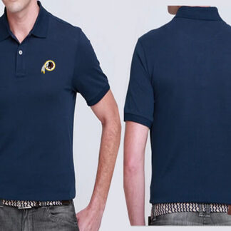 Washington Redskins Players Performance Polo Shirt-Dark Blue
