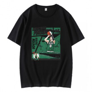 Kristaps Porzingis Boston Celtics Comic T-Shirt