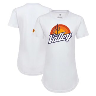 Phoenix Suns Sportiqe Women’s 2021/22 City Edition Phoebe T-Shirt – White