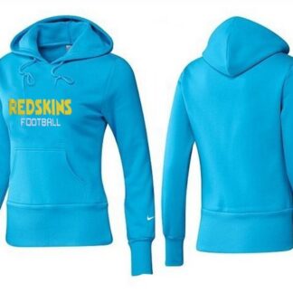 Nike Washington Redskins Team Logo L.Blue Women Pullover Hoodies (5)