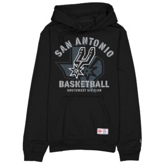 San Antonio Spurs New Era 2025/26 City Edition Fleece Hoodie – Black