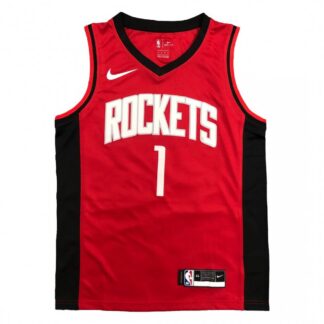 Men's Houston Rockets Tracy McGrady #1 Nike Red Swingman Jersey - Icon Edition