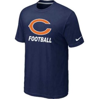Men's Chicago Bears Nike Cardinal Facility T-Shirt D.Blue