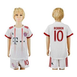 Bayern Munchen #10 Robben SEC Away Kid Soccer Club Jersey